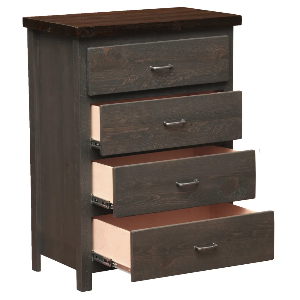 WoodShop Four Drawer Chest - Premium Line - Hardware Choice:  TBD