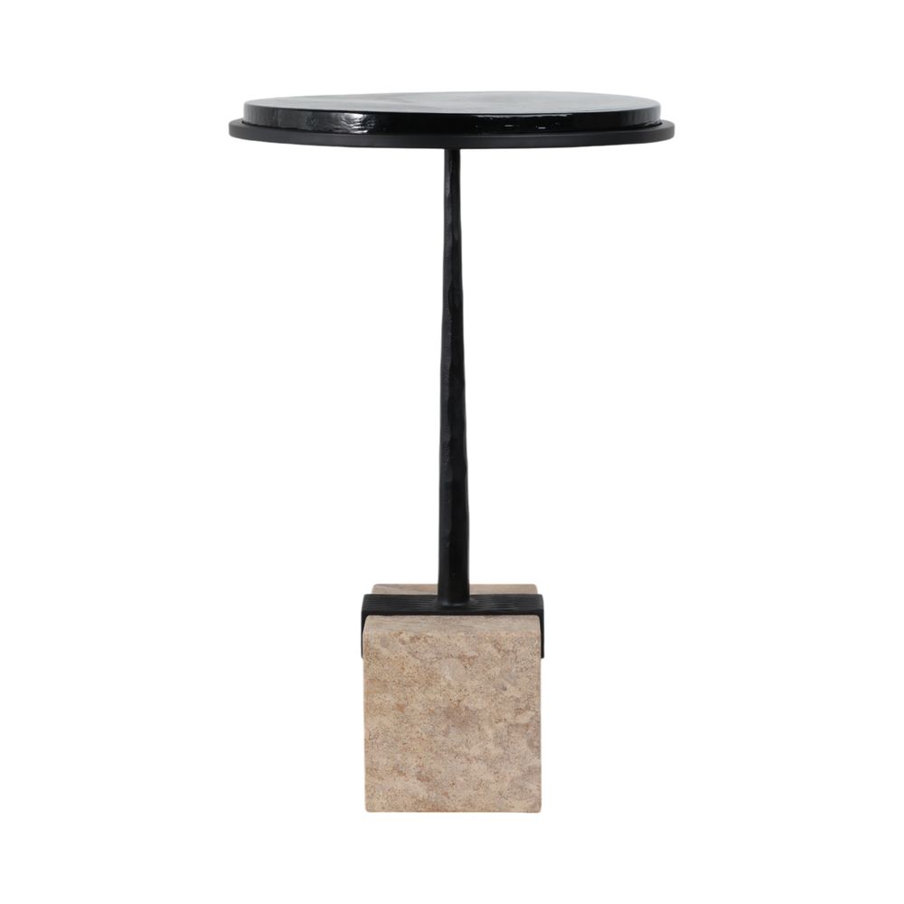 BECKSHAW BLACK TABLE 26 (IN)