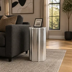 HOUSTONGROVE SILVER TABLE 22 (IN) 2