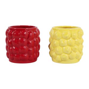 DURBANMOOR SET OF 2 RED PENCIL CUP 4 (IN) 4