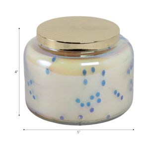 DASHHOLM VERBENA BEAD LUSTER CANDLE 4 (IN) 9