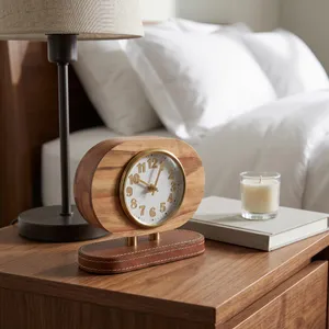 EMMETWELL BROWN CLOCK 7 (IN) 10