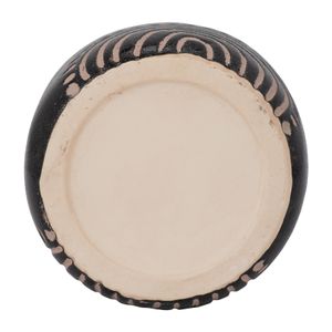 NORAMILL BLACK VASE 6 (IN) 7