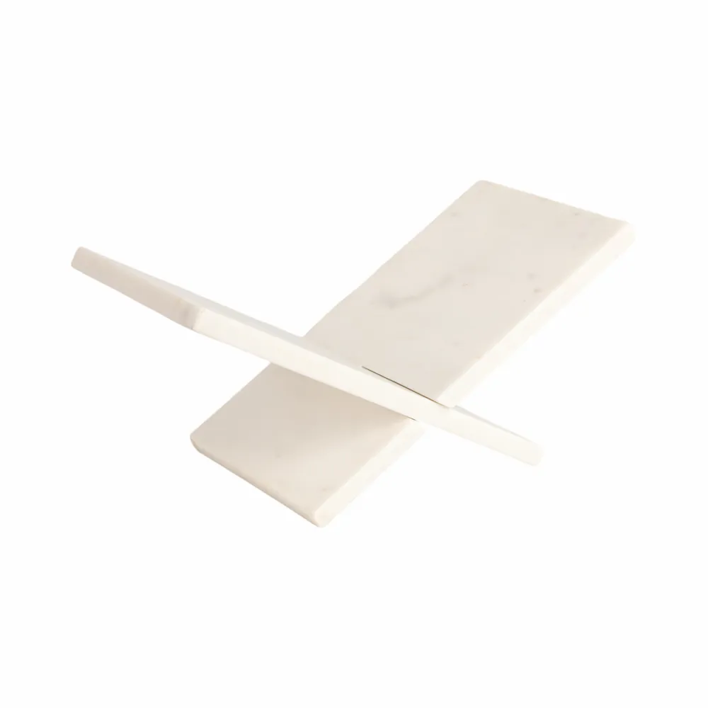 KEATONCREST WHITE BOOKSTAND 6 (IN)