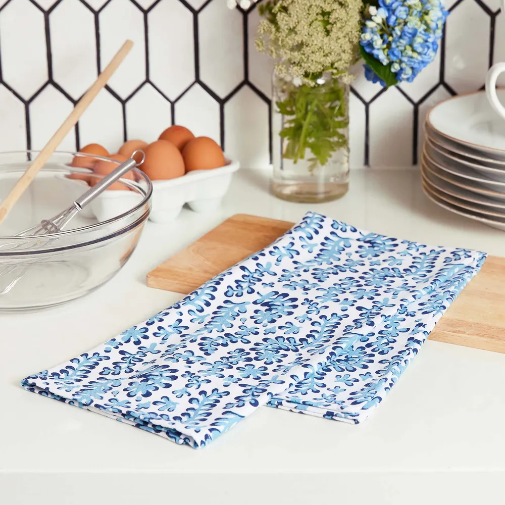Blueberry Medley Cotton Kitchen Towels (Set of 3)