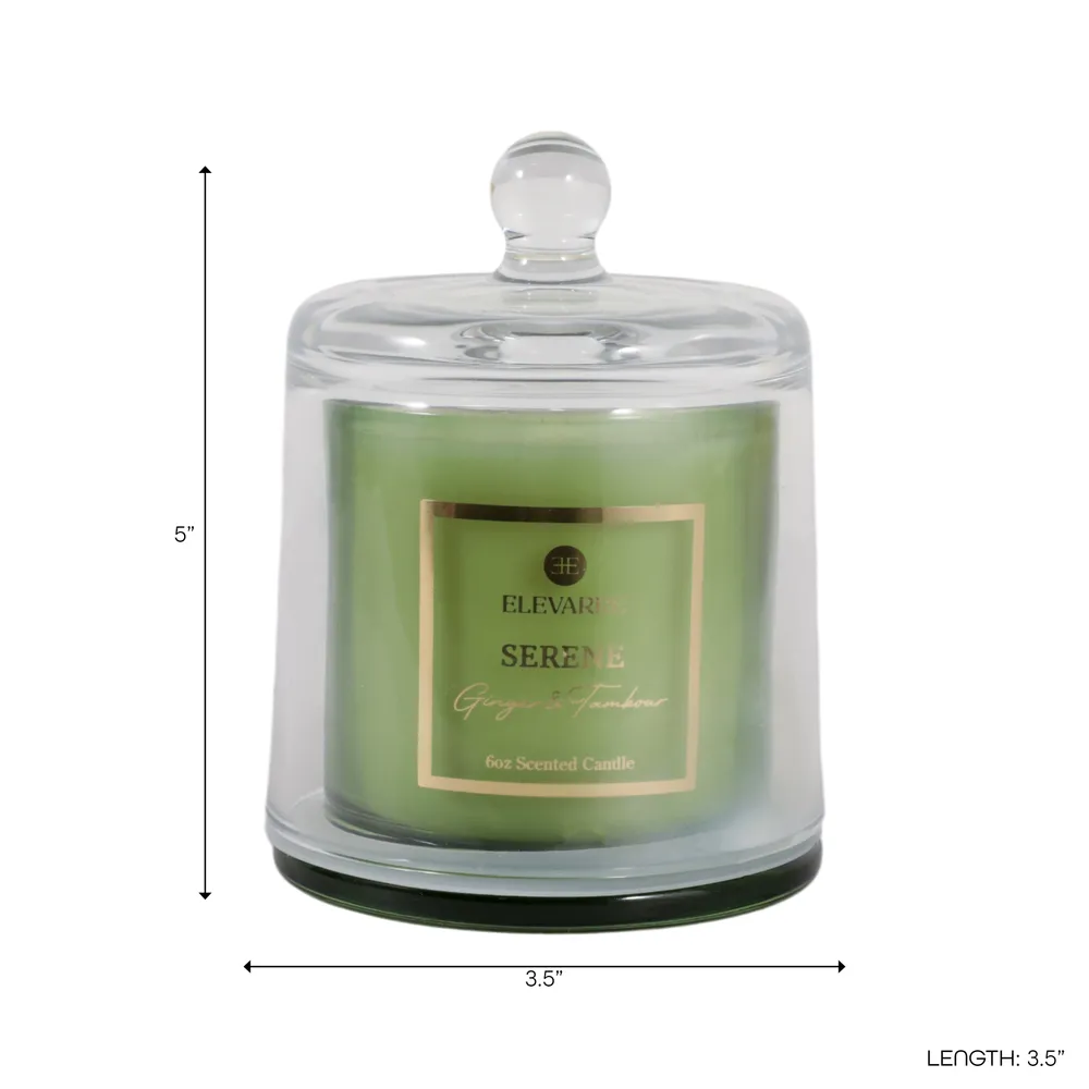 HEMMINGWORTH SERENE GINGER & TAMBOUR CANDLE 5 (IN)