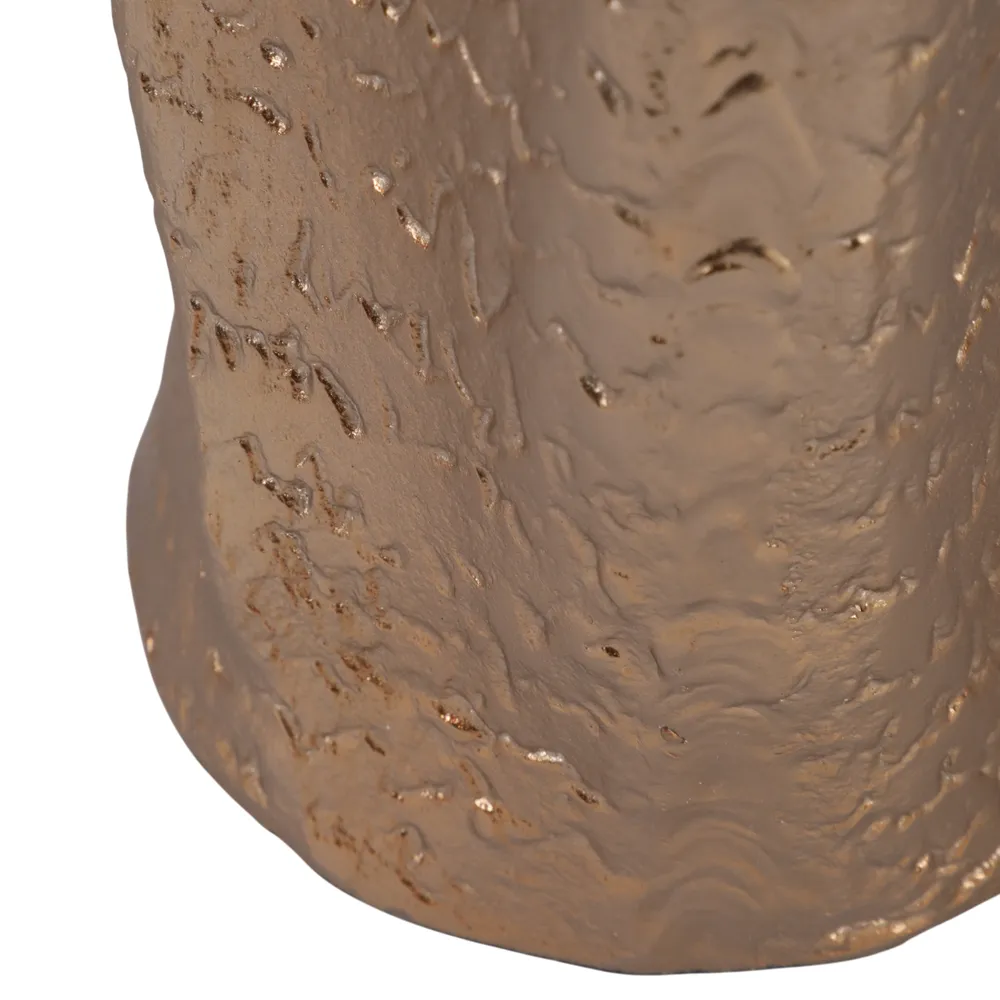 SAGEBEACH GOLD VASE 20 (IN)