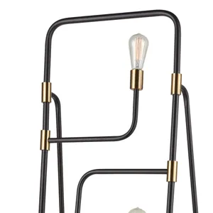 Think Tank 64'' High 5-Light Floor Lamp - Black 3