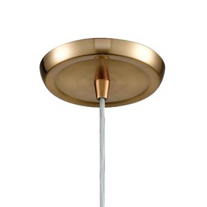 Compartir 6'' Wide 1-Light Mini Pendant - Polished Nickel 3
