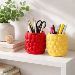 DURBANMOOR SET OF 2 RED PENCIL CUP 4 (IN) 2