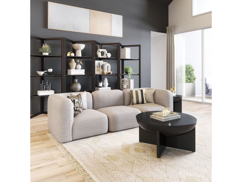 Biak Corner Chair Gray 10