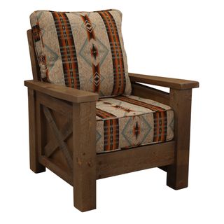 WoodShop Lounge Chair - Standard Leather - Backrest:  Leather TBD; Seat:  Leather TBD