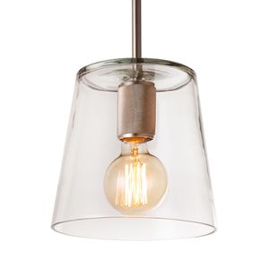 Netta 8'' Wide 1-Light Mini Pendant - Satin Nickel 5