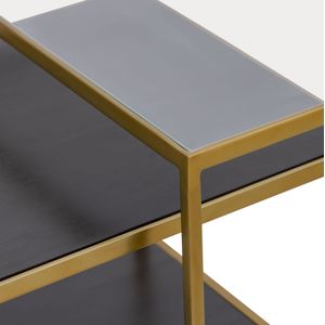 Carrick Nesting Table - Set of 2 Dark Mahogany 6