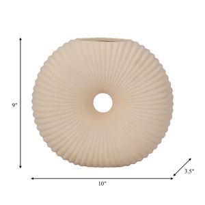 BERGENROSE IVORY VASE 9 (IN) 9
