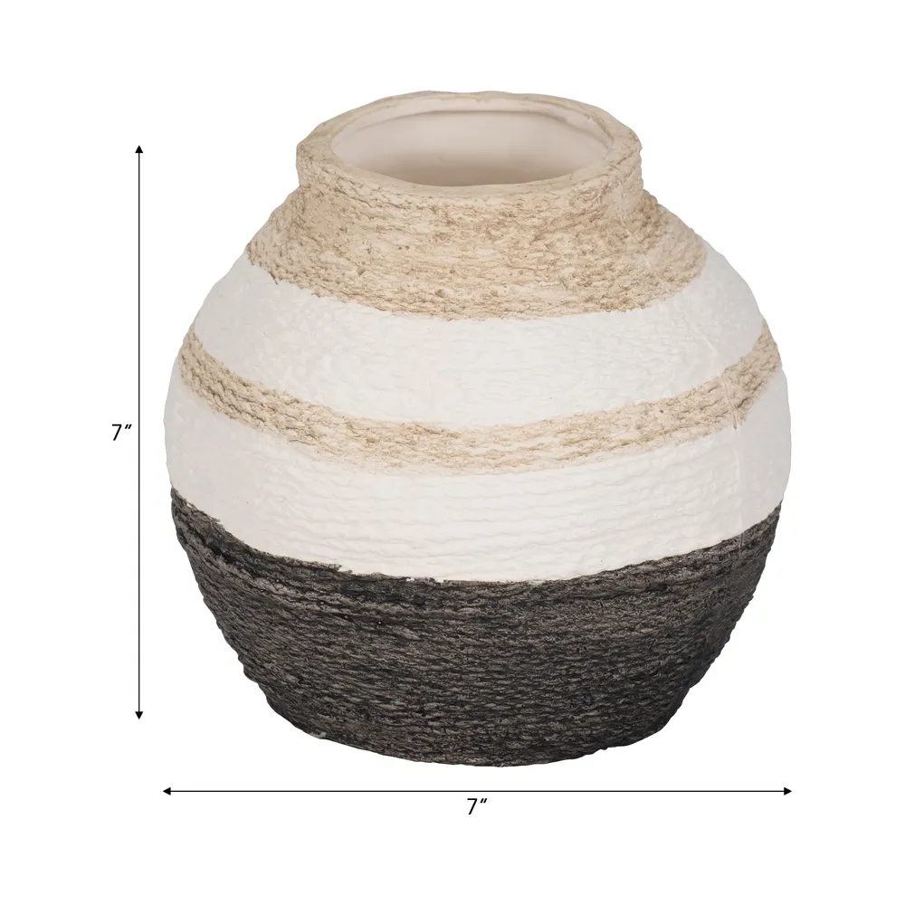 ALICEMILL TAN VASE 8 (IN)