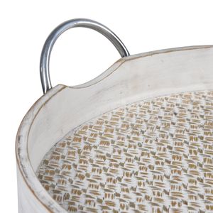 Fabian Tray - Set of 2 Weathered White 5