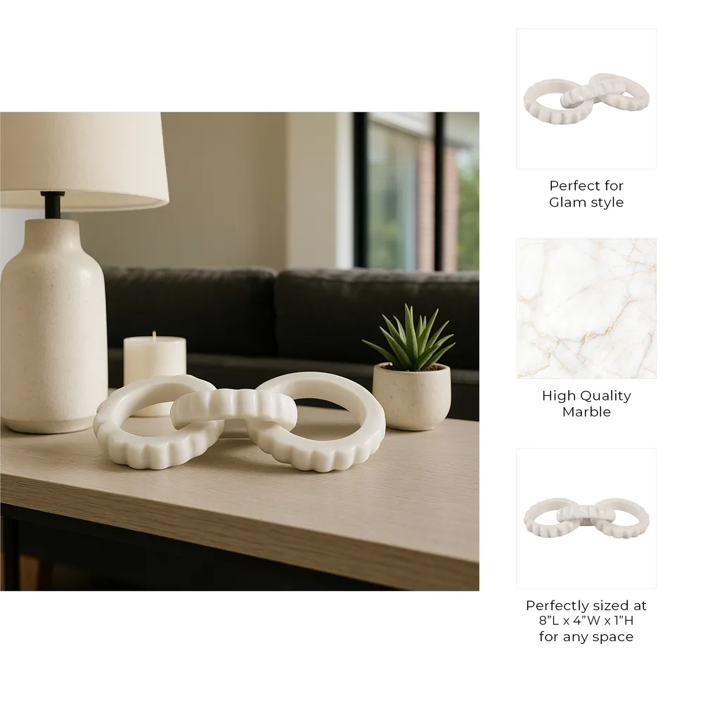 KAYESIDE WHITE DECOR 1 (IN)