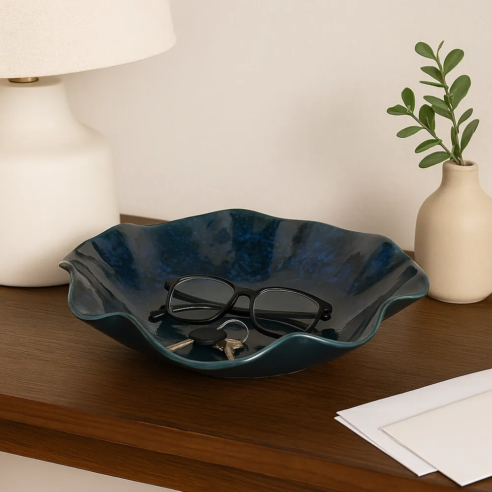 WELDONRIDGE BLUE BOWL 5 (IN)