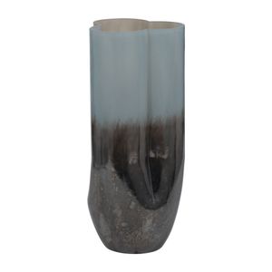 HARTONPARK BLUE GLASS VASE 14 (IN) 3