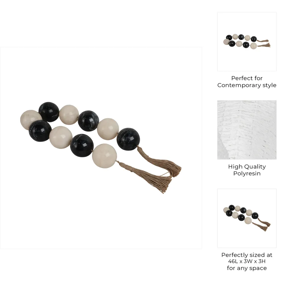 HEYDONBURN BLACK BEAD 3 (IN)
