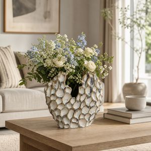 GILBERTBURN IVORY VASE 12 (IN) 9