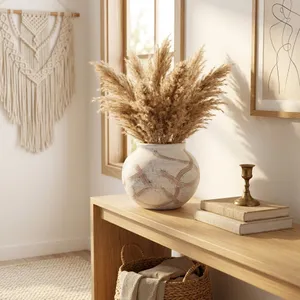 OLIVERWORTH WHITE VASE 7 (IN) 11