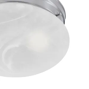 Elowen 10'' Wide 2-Light Flush Mount - Brushed Nickel 4