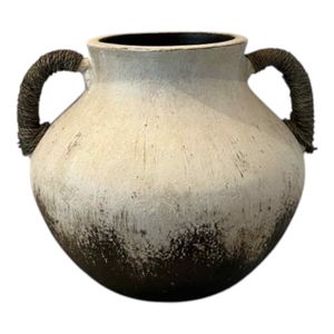 ALMAMILL WHITE VASE 10 (IN) 1