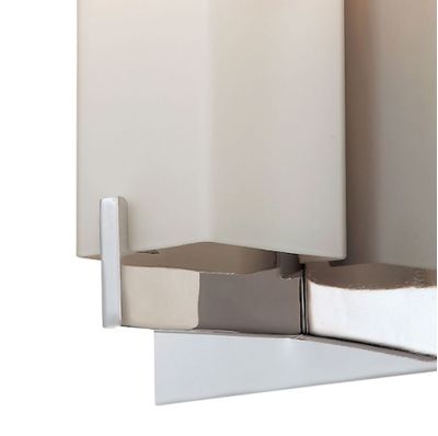Moderno 8.3″ High 1-Light Sconce - Satin Nickel