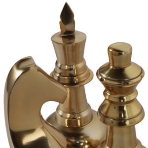CASTONHOLM SET OF 3 GOLD DECOR 10 (IN) 7