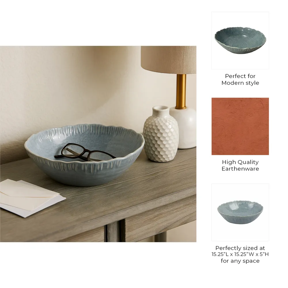 MAXHOLM TEAL BOWL 5 (IN)