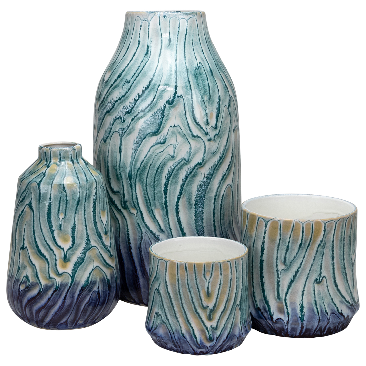 Aqualine Tall Vase 7