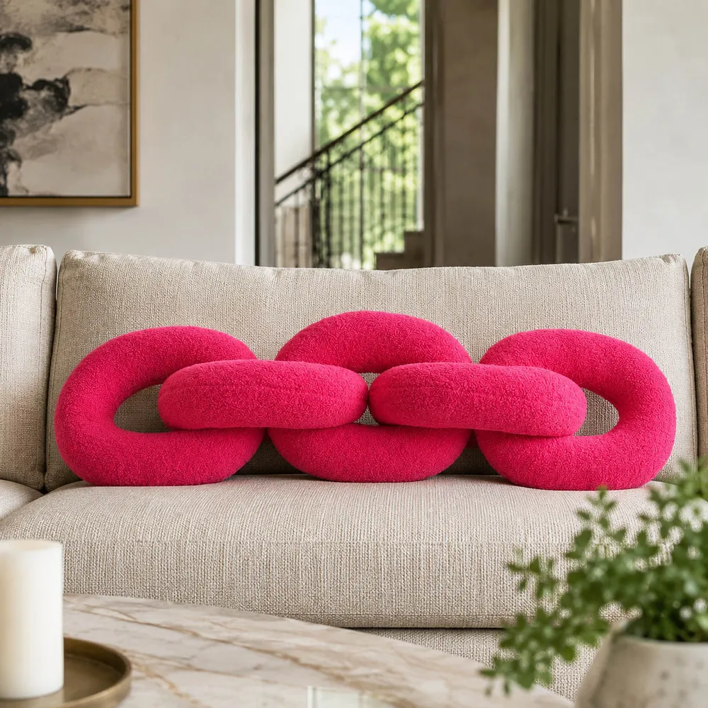 CLINTONWOOD PINK PILLOW 4 (IN)