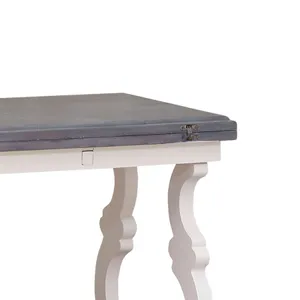 Volume Console Table - Antique White 4