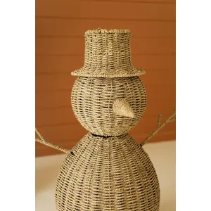 Woven Vine Snowman 4