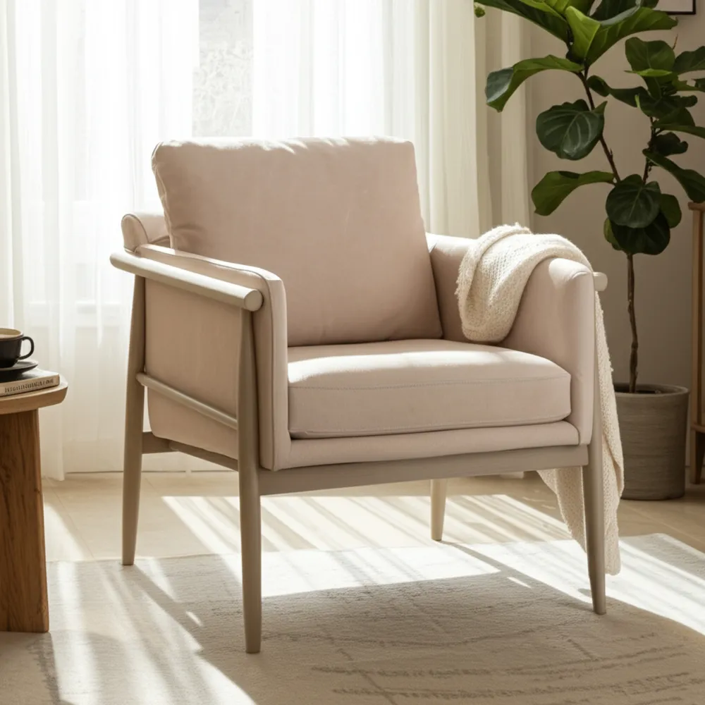 FABIANBEACH IVORY CHAIR 31 (IN)