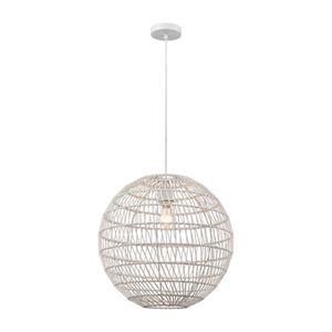 Simoom 19'' Wide 1-Light Pendant - White 5