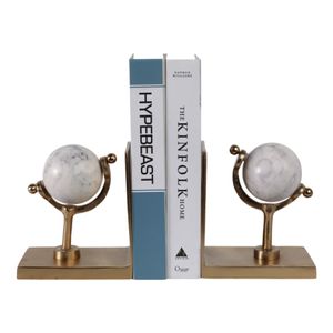 NELSONVALE SET OF 2 GOLD DECOR 7 (IN) 3