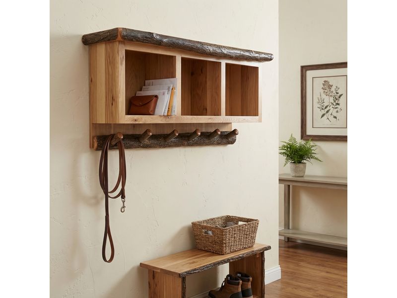 Hickory Hanging Locker - Cinnamon 1
