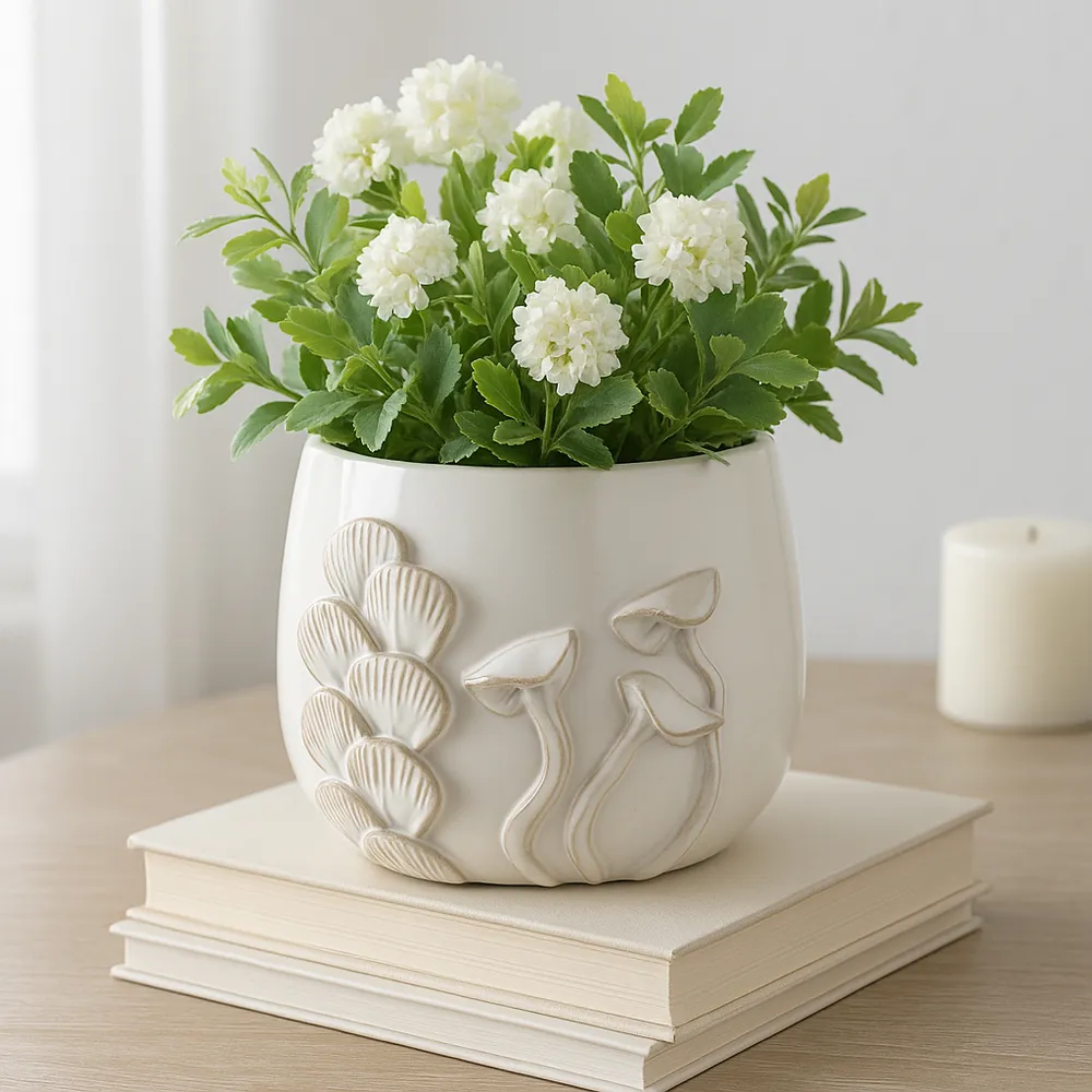 ELLERYSTONE IVORY PLANTER 6 (IN)
