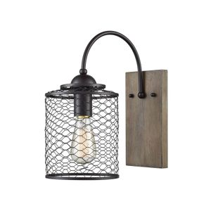 Eagles Rest 12'' High 1-Light Sconce - Oil Rubbed Bronze 5