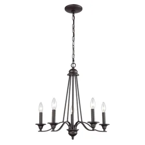 Farmington 21'' Wide 5-Light Chandelier - Oil Rubbed Bronze 1