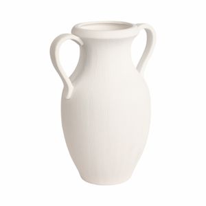 GARTONSHAW WHITE VASE 15 (IN) 4
