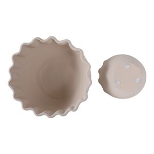 GARFIELDMORE SET OF 2 WHITE PLANTER 7 (IN) 8