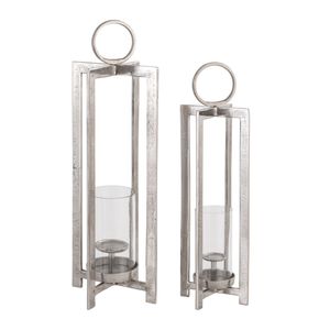 Wilmot Lantern - Small Silver 3