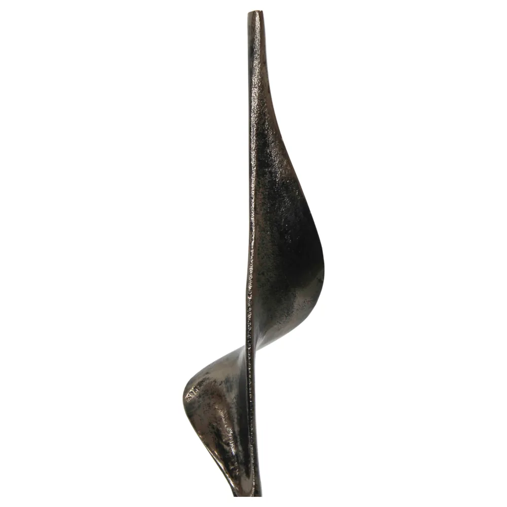 GUNNARGROVE GRAY GLASS VASE 26 (IN)