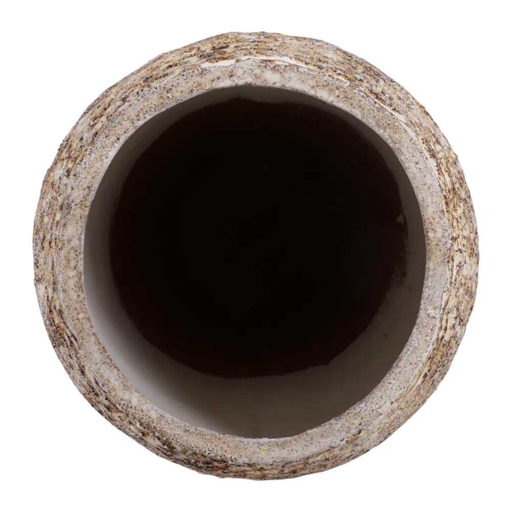 BENNETMORE BROWN VASE 25 (IN)