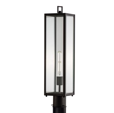 Capture 24.5″ High 1-Light Outdoor Post Light - Matte Black