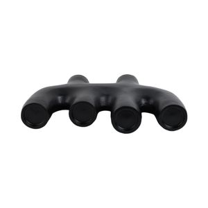 HUNTERWICK BLACK CANDLE HOLDER 18 (IN) 7